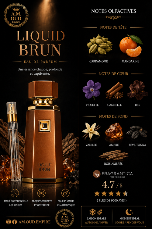 Fransh avenue liquide brun