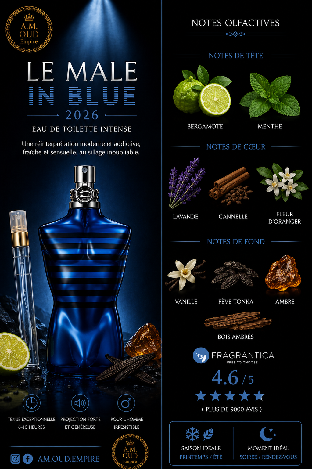 jean-paul gaultier le male in blue